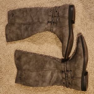 Gray Boots